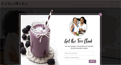 Desktop Screenshot of foodheavenmadeeasy.com
